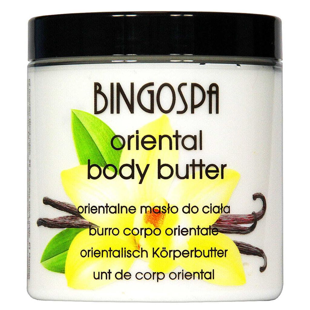 BingoSpa Orientalische Körperbutter mit Vanilleduft, 250 g