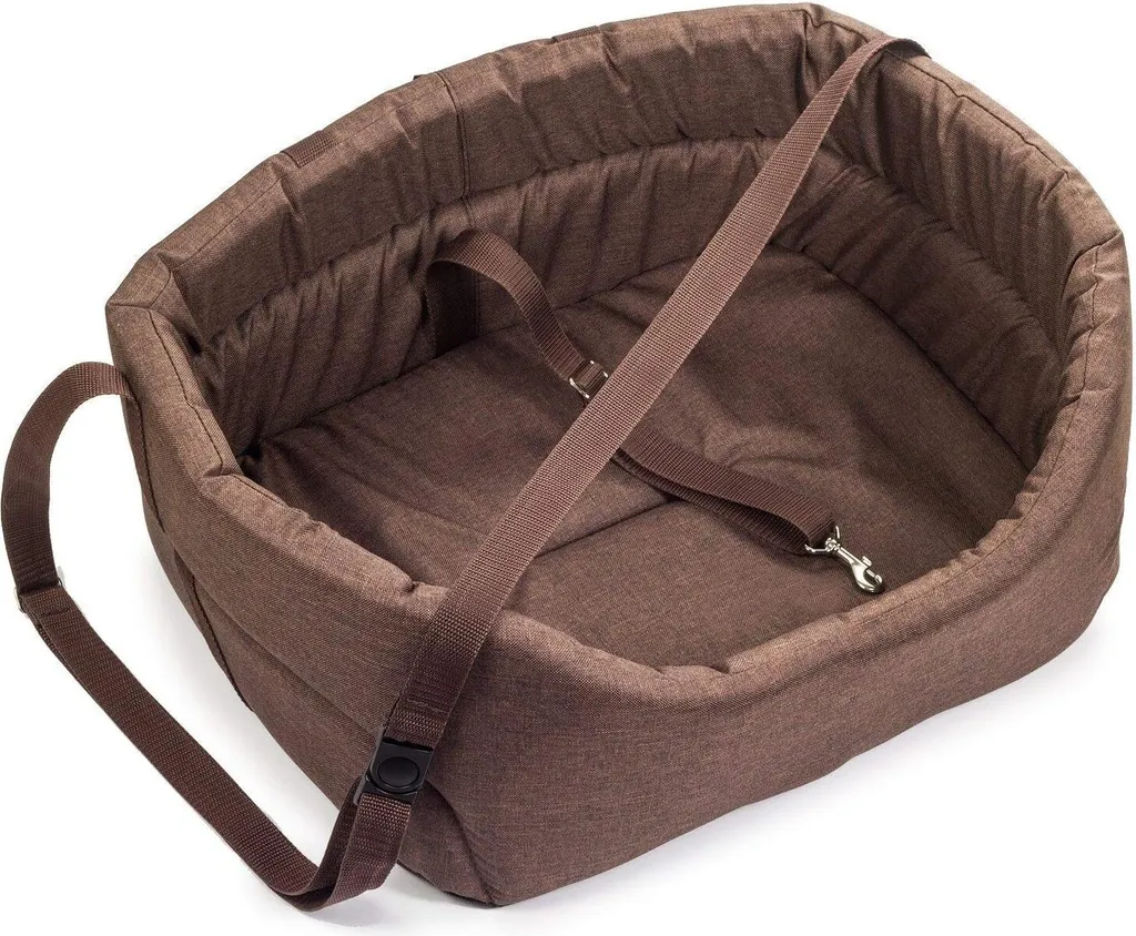 OFFERTA Seggiolino Auto per Cani Borsa Marrone S - Acquista Online