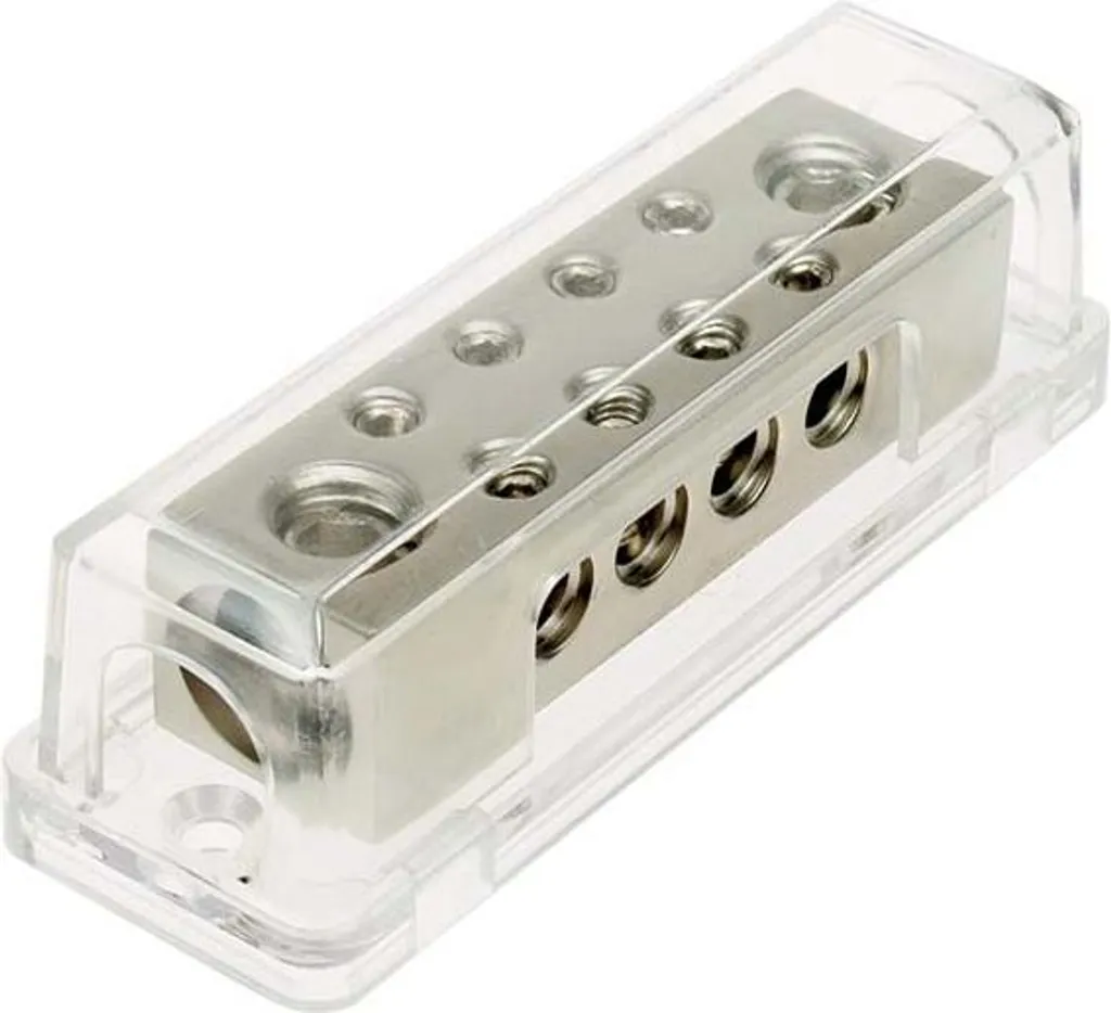 Blocco di Distribuzione ACV 30.3601-02S Gold-Line per Car Audio Professionale