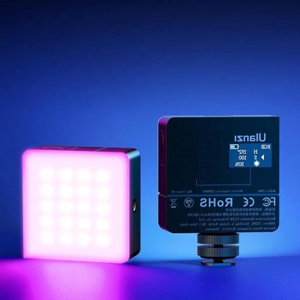 Lampe Vidéo LED RGB 360° pour Appareil Photo - Éclairage Couleur Pro