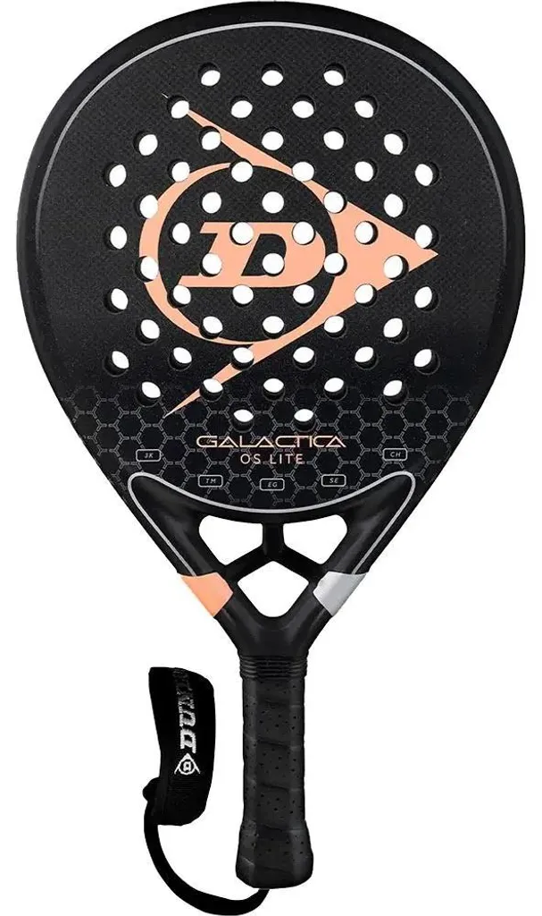 Raquette de Padel Dunlop Galactica Lite 25 avec Cadre en Carbone Léger