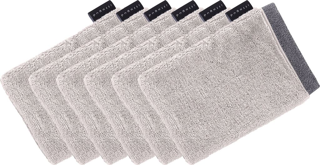 6er Pack Waschhandschuh Prato von der Marke bugatti 22 x 16 cm
