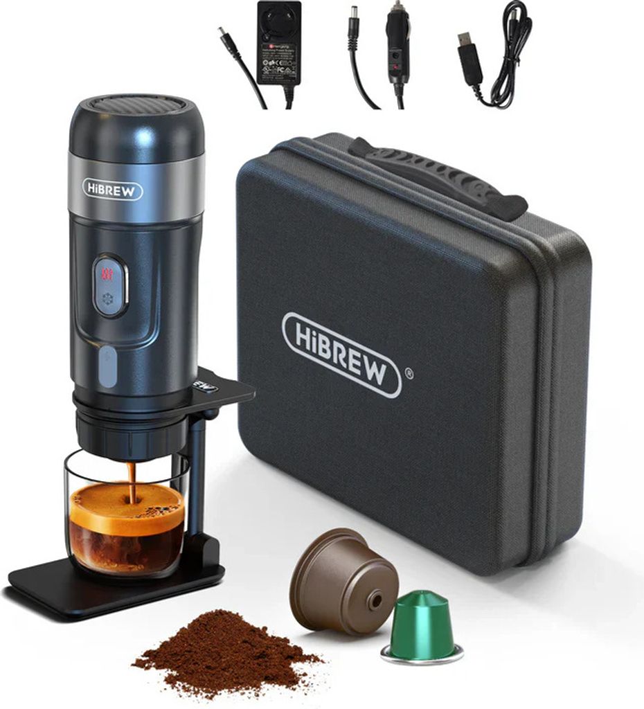 HiBREW H4A Tragbare Espressomaschine,Schwarz Produktbild 