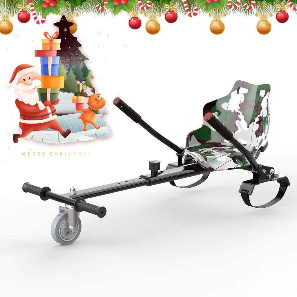 Hoverkart, selbstausgleichendes Rollerzubehör, Go Kart kompatibel mit Allen Hoverboards, einstellbare Länge, Geschenk für Kinder