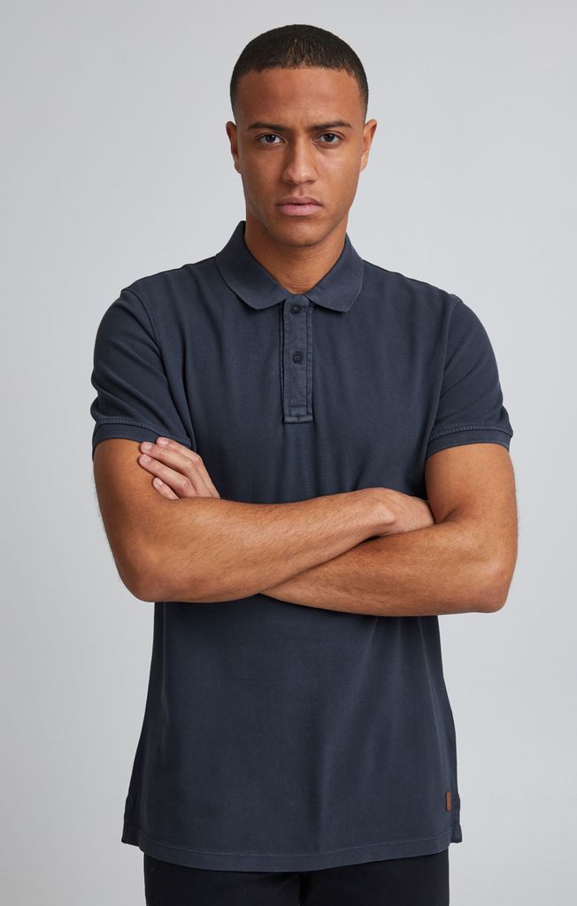 11 Project PRIllian Herren Poloshirt Polohemd T-Shirt mit Grandad-Ausschnitt aus 100% Baumwolle