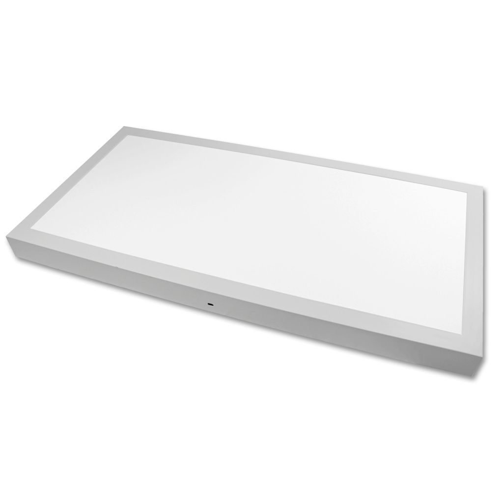 MasterLED Panel 30x60cm Aufbauleuchte 30W Neutralweiß 4500K flache Deckenlampe IP20 Slim Deckenpanel Büro Flur 2400lm