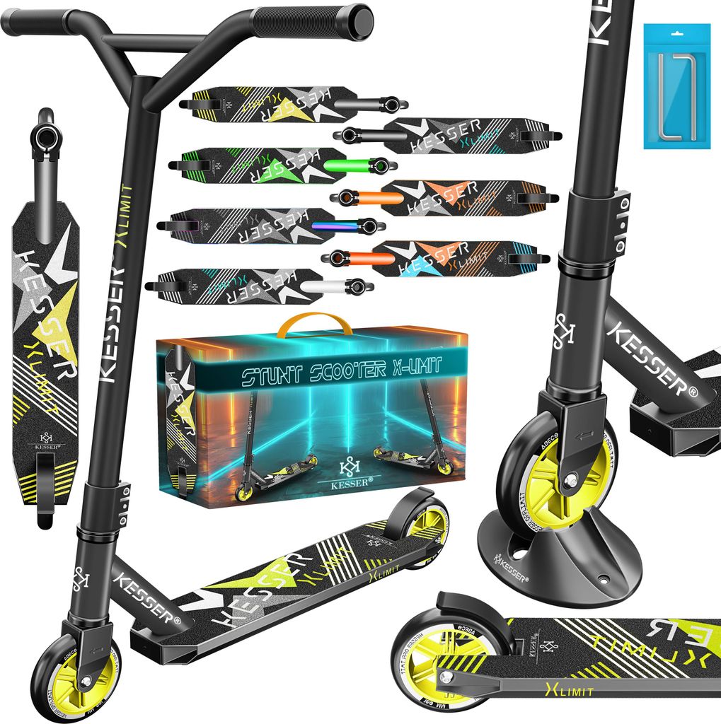 KESSER® Scooter Funscooter Stuntscooter X-Limit - 360° Produktbild 