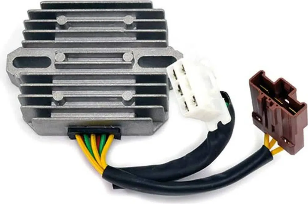 Solution Panne Batterie Aprilia : Régulateur de Tension 12V 35A 8 Fils