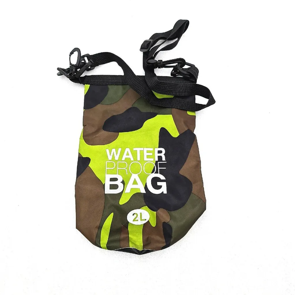 Dry Bag 2L Ultra Résistant et Imperméable avec Fermeture à Clipser