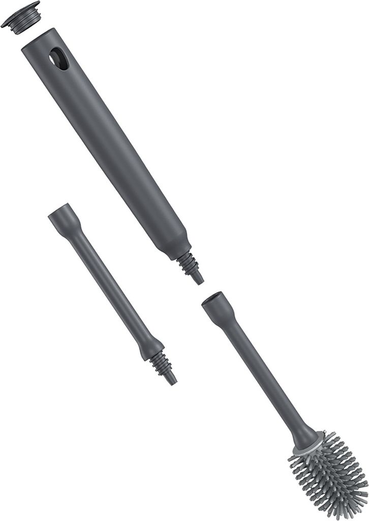 Flaschenbürste verstellbar von 300 - 400 mm, Silikonborsten Immagine del prodotto 