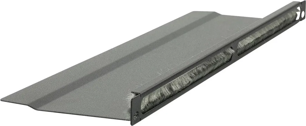 Organiseur de Câbles Acier 0.5U Noir Lanview RAO215BL Format Ovale