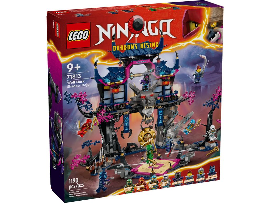 Lego 71813 LEGO® Ninjago - Wolfsmasken-Dojo--71813 Obrázok produktu 
