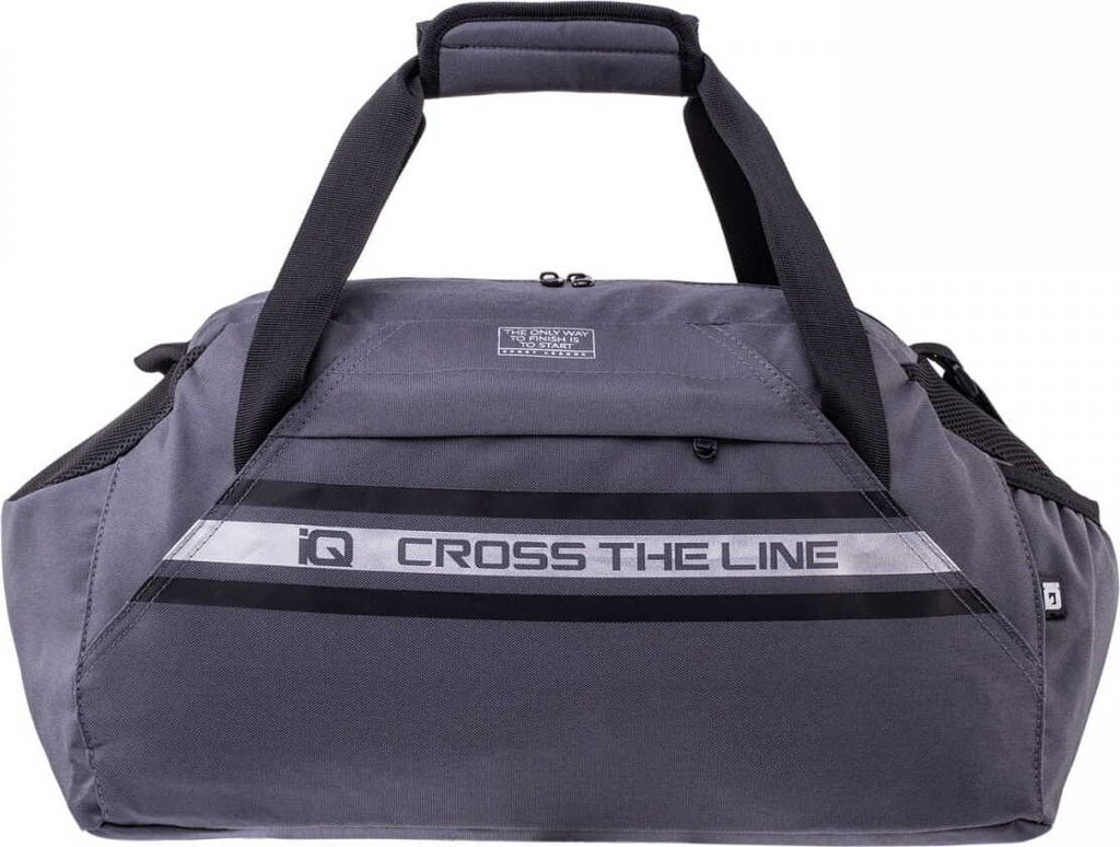 IQ - "Cross The Line Mazi" Reisetasche, 24l PP14476 (Einheitsgröße) (Schwarz/Graphit)