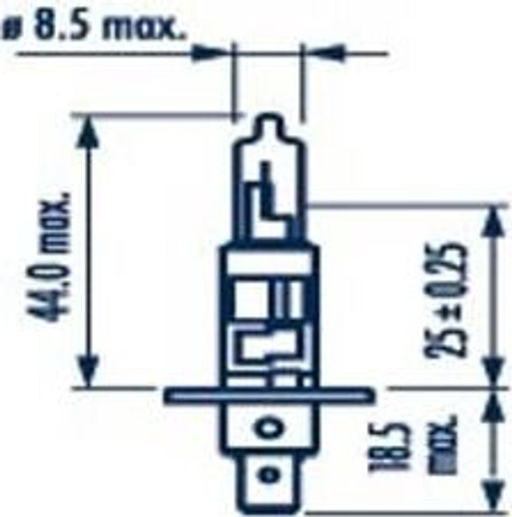 H1 NARVA Lampen Autolampen 12V 55W P14 5s 48630