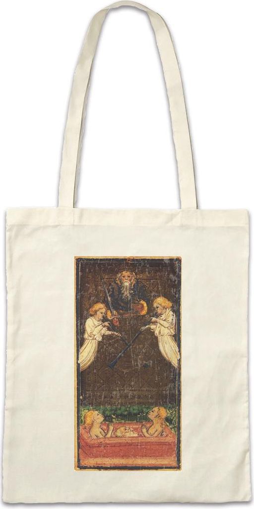 Urban Backwoods Tarot Arcanum Judgement, Stofftasche, Farbe: Beige