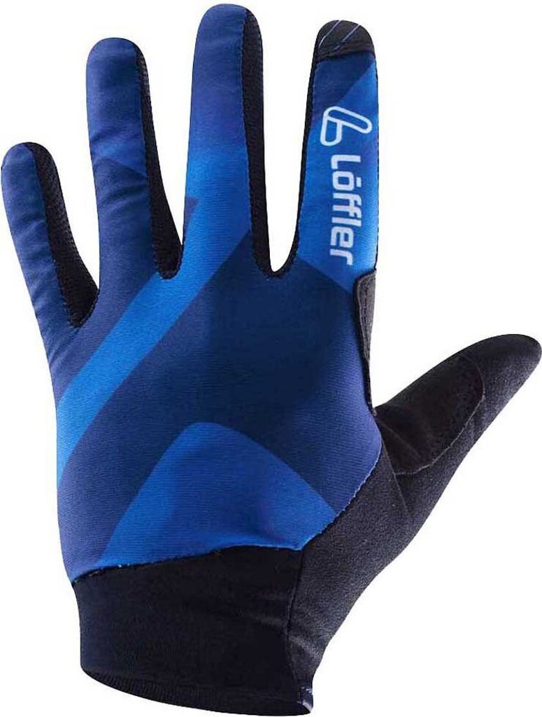 Loeffler Full Finger Handschuhe Blau 7-7.5 Mann Blau 7-7.5