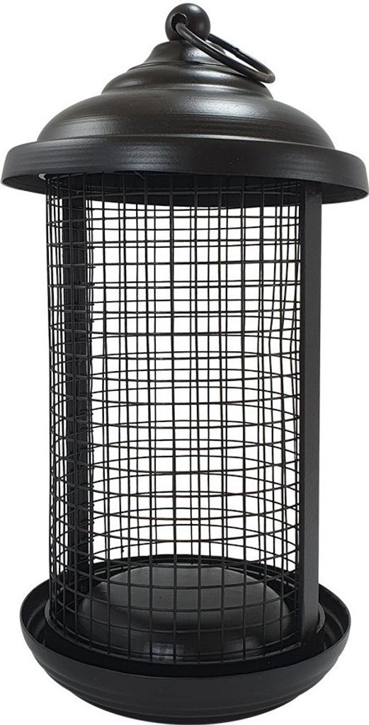 Mangiatoia per uccelli Ø14x25cm nero Immagine del prodotto 