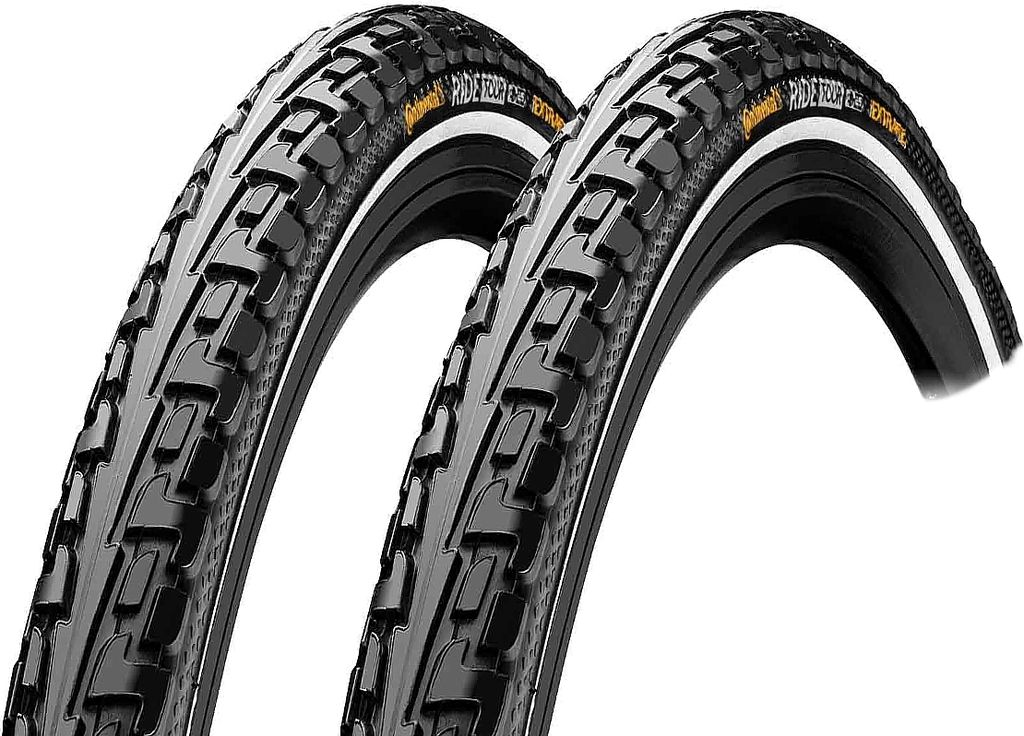 2 Stück CONTINENTAL Reifen 28" RIDE TOUR schwarz REFLEX Produktbild 