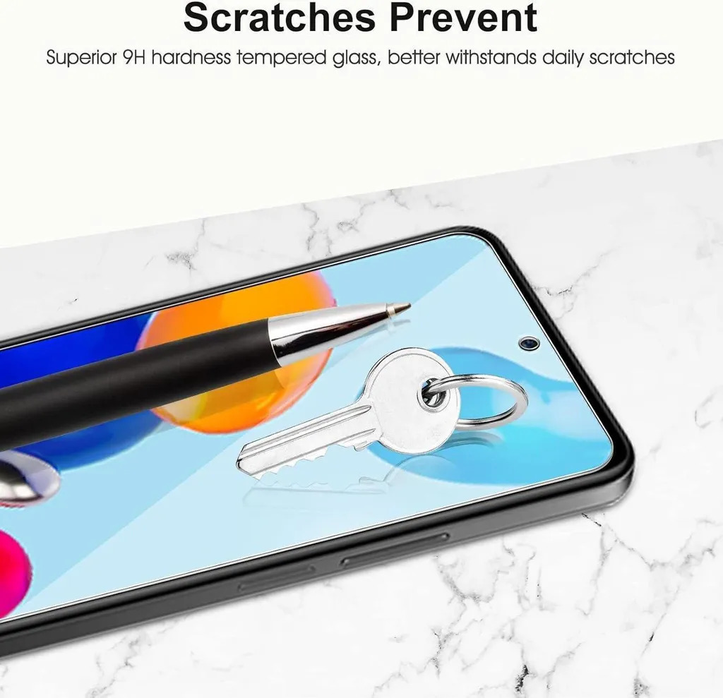 Protection Écran Xiaomi Redmi Note 11S 4G Kit Complet Verre Blindé 2+2 - 7