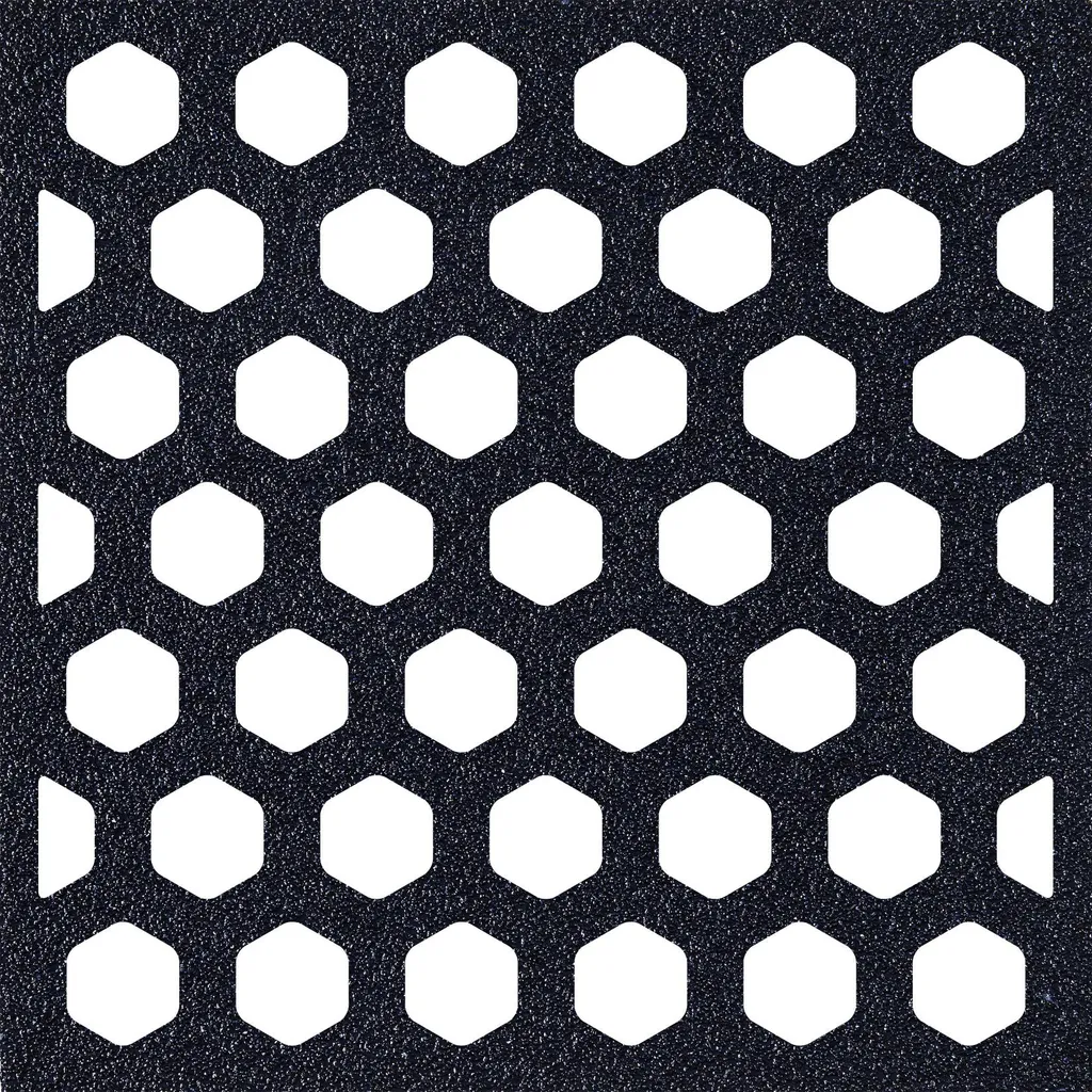 Grip 11x11 Honeycomb Blue - Seismic Lokton 36-grit Skateboard Griptape