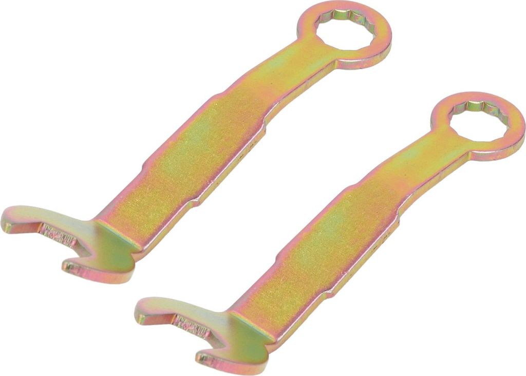 2pcs Pivot -Einstellschlssel fr Schiebetrbgel 3/8 Zoll offen 3 L?nge Edelstahl -Werkzeugkleidertasche