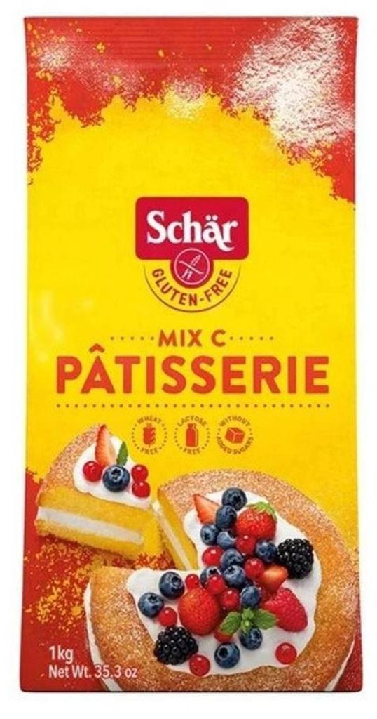 C- Mix Patisserie glutenfreies Mehl für Kuchen 1 kg Schar Produktbild 