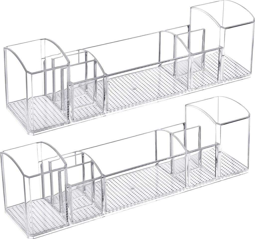 Belle Vous 2er Pack Kunststoff Organizer mit 8 Fächern - Produktbild 