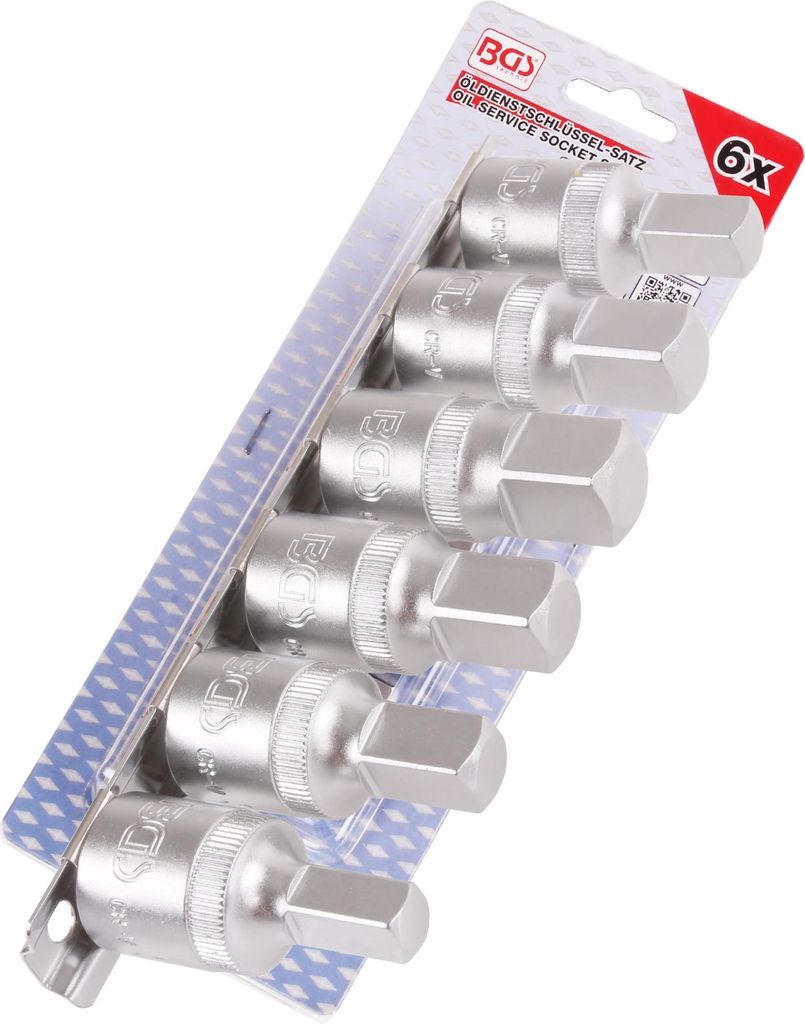 BGS 1016: Set sleutels voor oliepomp, 8-14 mm, 6-delig. Productafbeelding 