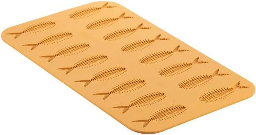Silikonform für Vorspeisen Fischskelett 47x27cm Produktbild 