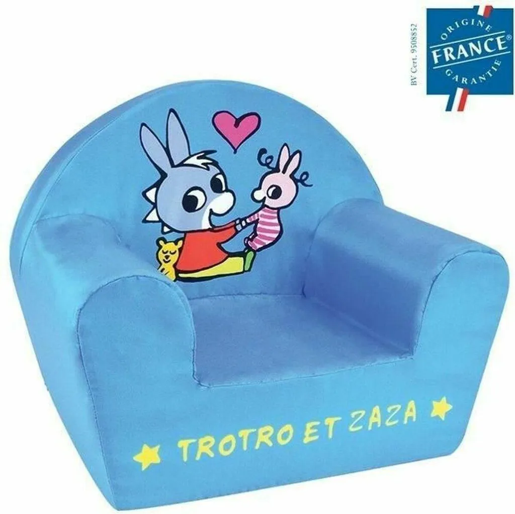 Petit fauteuil de repos enfant pour coin lecture et jeux en mousse douce