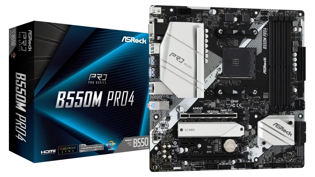 ASRock B550M Pro4 90-MXBDK0-A0UAYZ | Il Miglior Rapporto Qualità/Prezzo