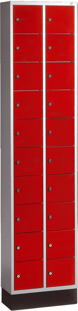C+P Wertfachschrank "S 4000 Intro", Feuerrot (RAL 3000)