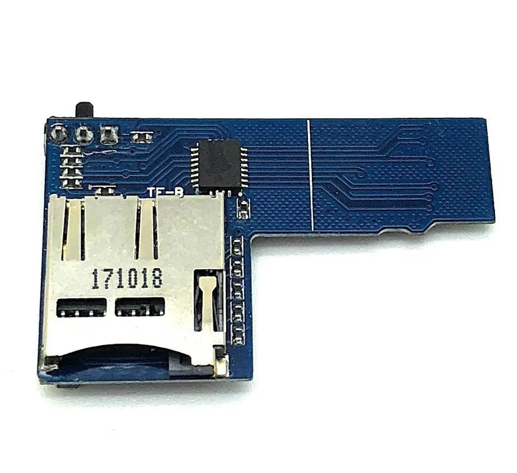 Lecteur de carte double microSD BerryBase compatible Raspberry Pi 4 et 3