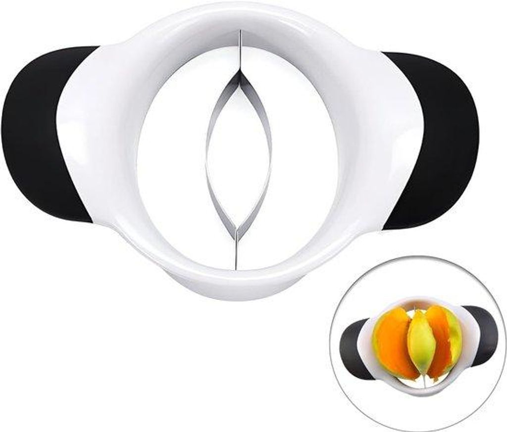 Mango-Schneider mit rostfreiem Messer Entfernungswerkzeug Anti-Slip-Griff super große Mango-Schneider-Trenner