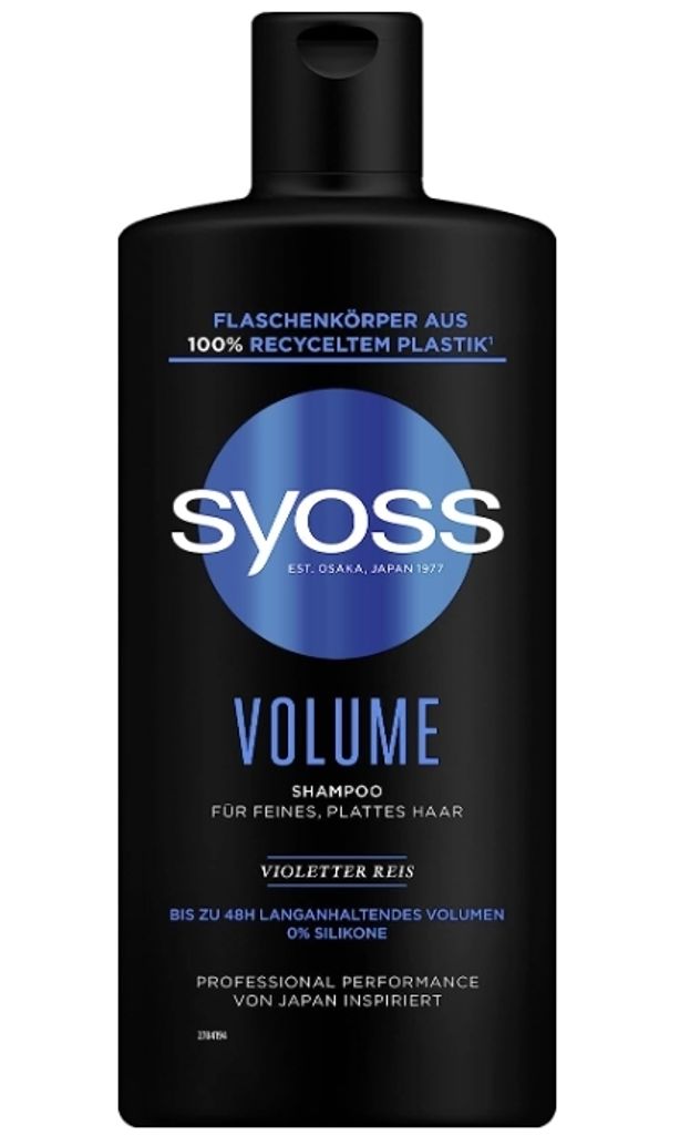 Syoss Šampon pro objem vlasů - intenzivní péče pro plný a Obrázek produktu 