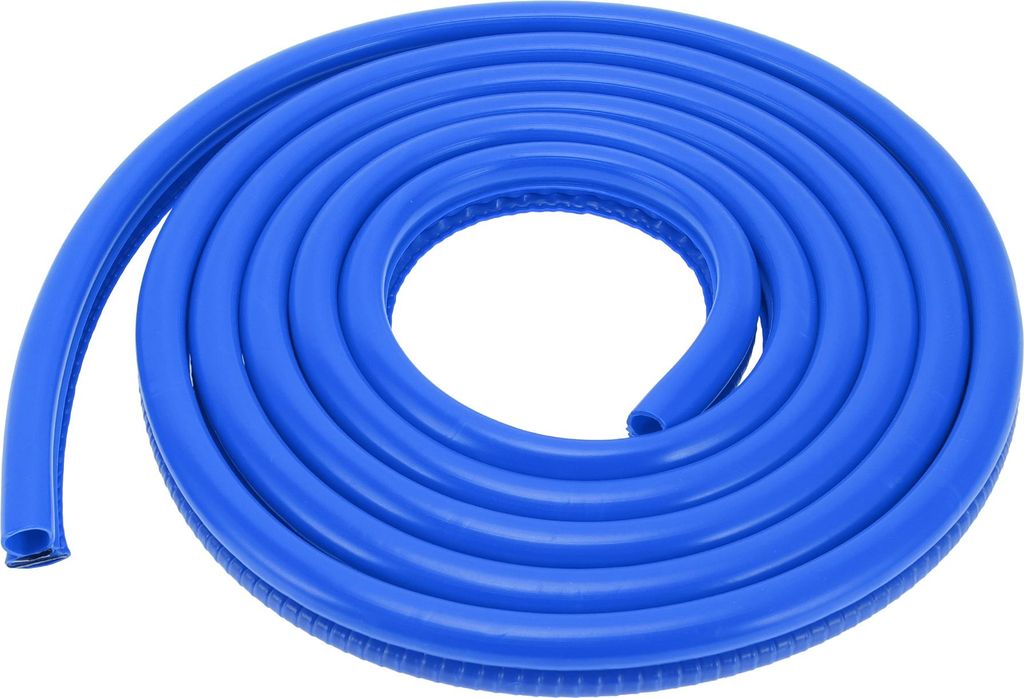 Universelle Autotürkantenschützer, Außen 9,84ft 300cm U-förmiger Türkratzschutz PVC Eisen Blau, 1 Stk