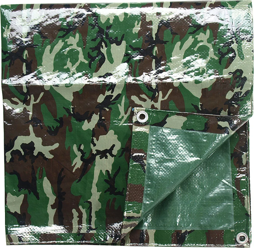 Bâche pour stocker le bois au sec 3x4m avec protection anti-pluie