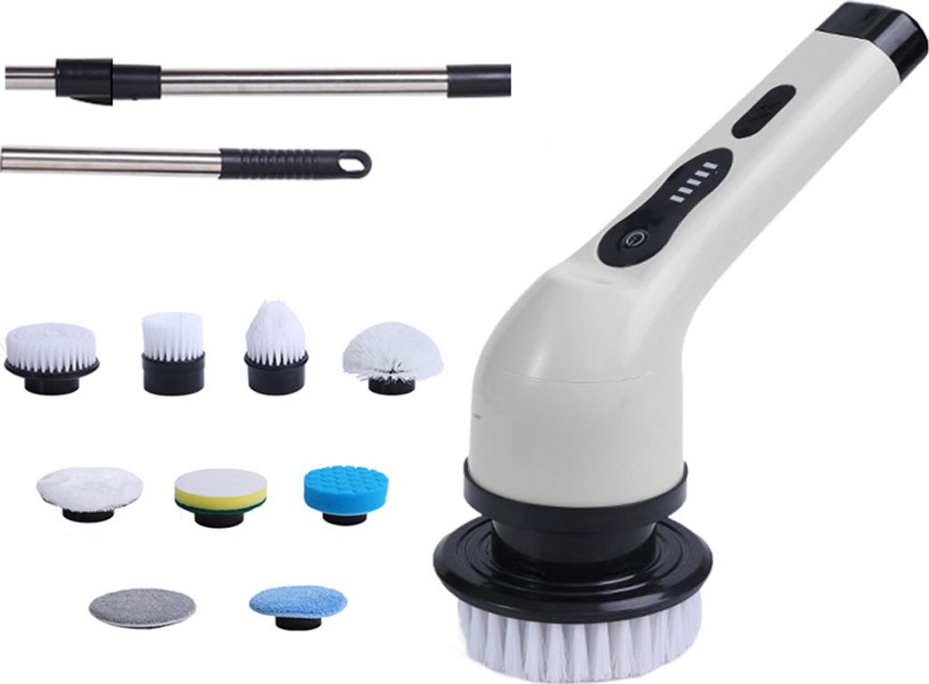 Schnurlose elektrische Reinigungsmaschine, wiederaufladbar, automatische Kuechenspuelbuerste, Badewanne, Fliesen, professionelles Reinigungswerkzeu...