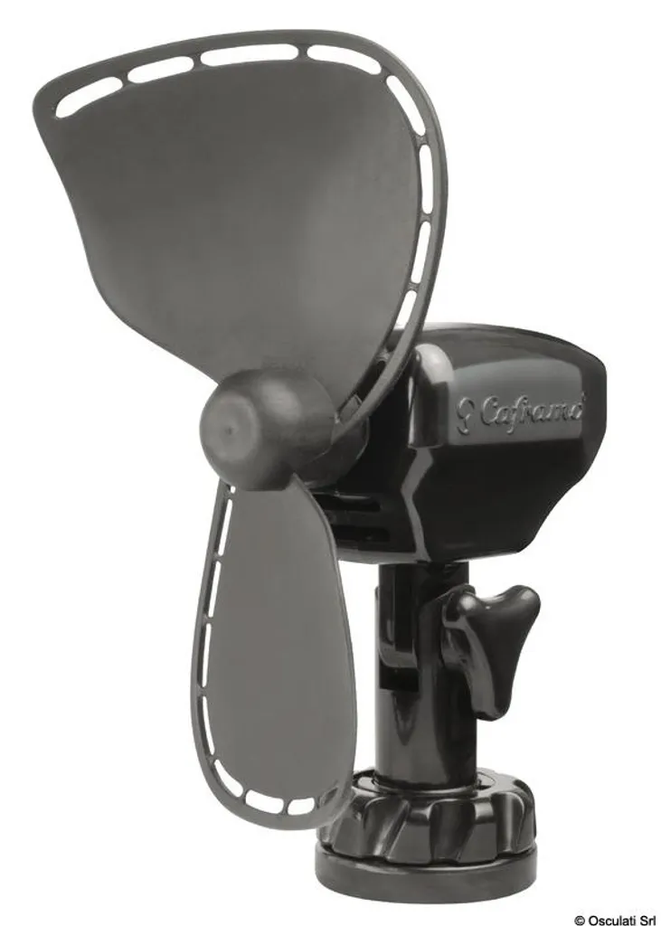 Ventilateur de bord 12V Caframo Ultimate noir silencieux pour cabine