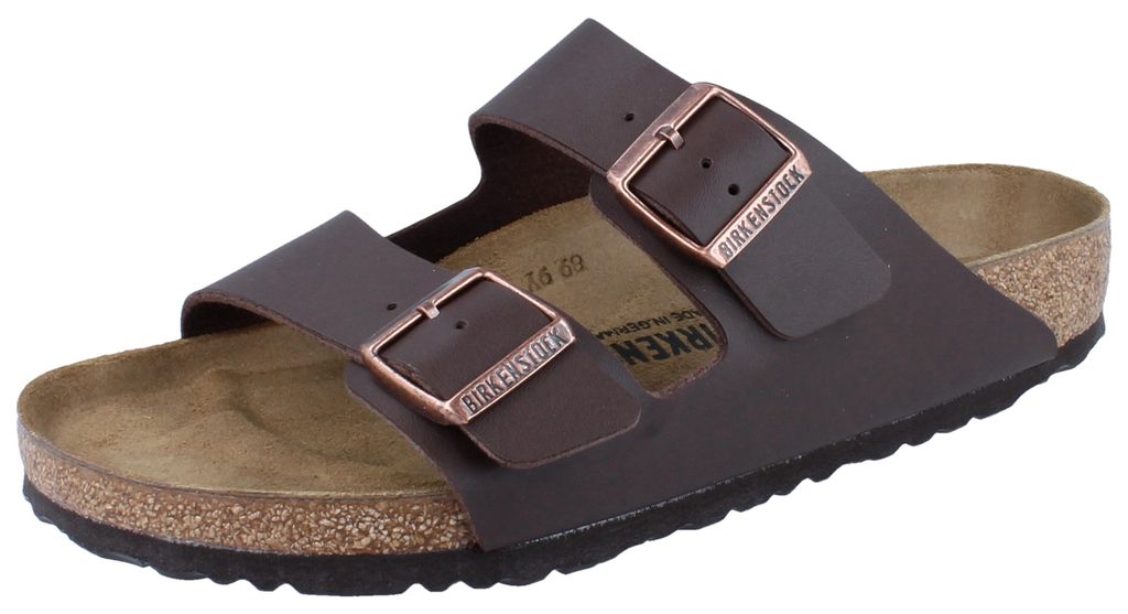 BIRKENSTOCK Arizona BS normale Weite dark brown/Birko-Flor Produktbild 