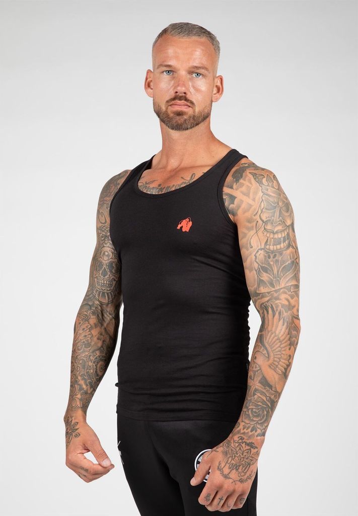 Gorilla Wear Adams Stretch Tank Top - Schwarz - M