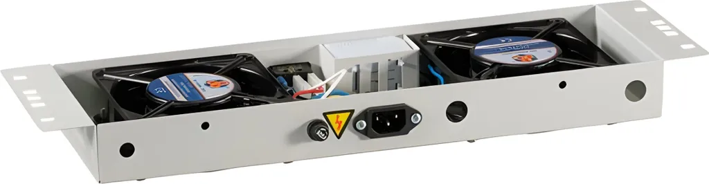 EFB 691656GR Unità di Ventilazione 2 Ventole con Termostato IP55 Grigio