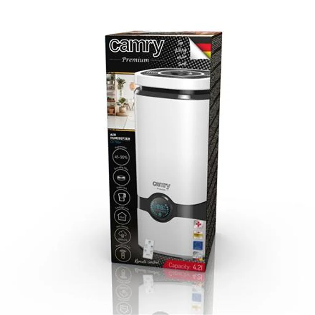 Air sec ? Humidificateur Camry 4,2L Silencieux 25W LED 8h - 2