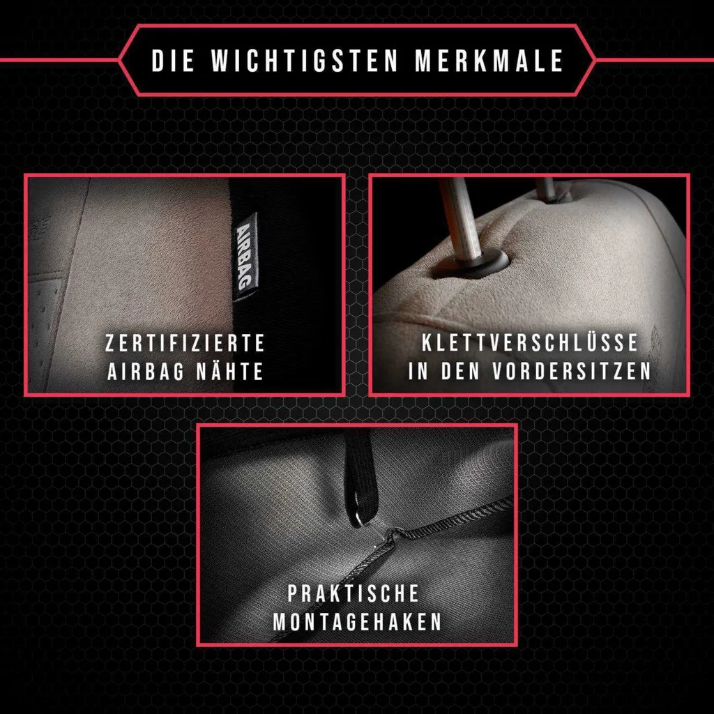 Rinnova gli Interni: Coprisedili Anteriori 1+1 per Skoda Rapid Elegance - 3