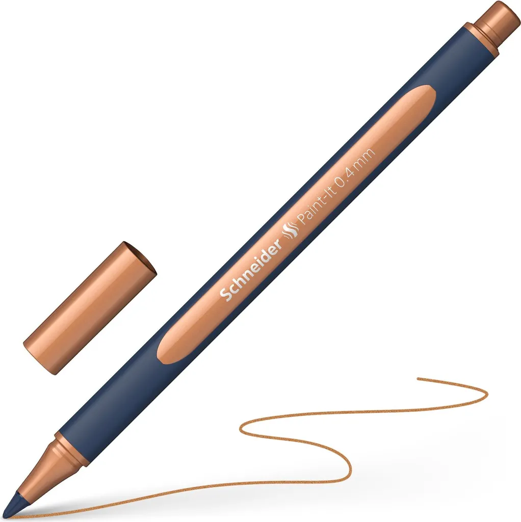 SCHNEIDER ML05001102 Rollerball Metallic Paint-It 050 - 0,4 mm, rame metallizzato