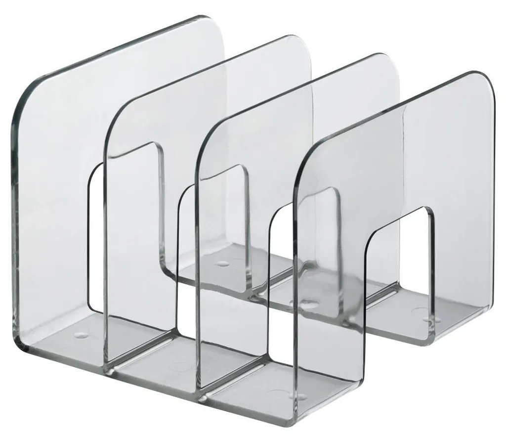 Collecteur de catalogues cristal DURABLE 1701395400 robuste et stable