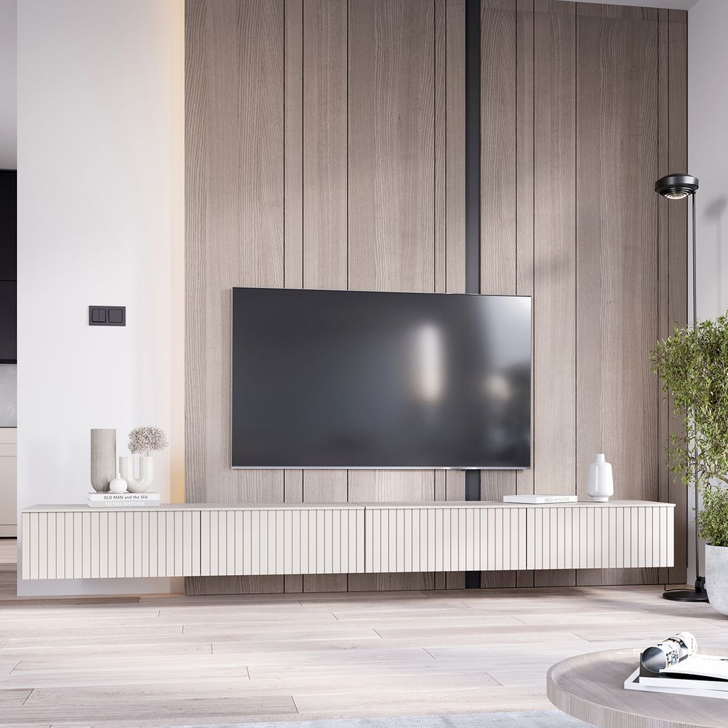 TV Lowboard TV-Schrank XEYLO 300 kaschmir Produktbild 7