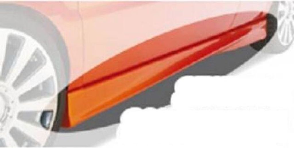 Stossstangenleiste re. Audi A6 4F 04-08 chrom