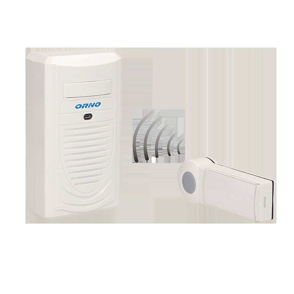 ORNO DISCO AC Outdoor Funk-Türklingel de Red System de Learning 1 Beep 80 m