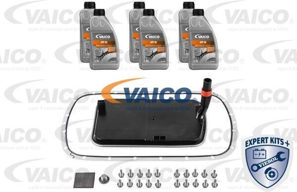 VAICO V20-2093 Teilesatz, Ölwechsel Automatikgetriebe OE 24152333825kit kompatibel mit 3er E46, 5er E39, X3